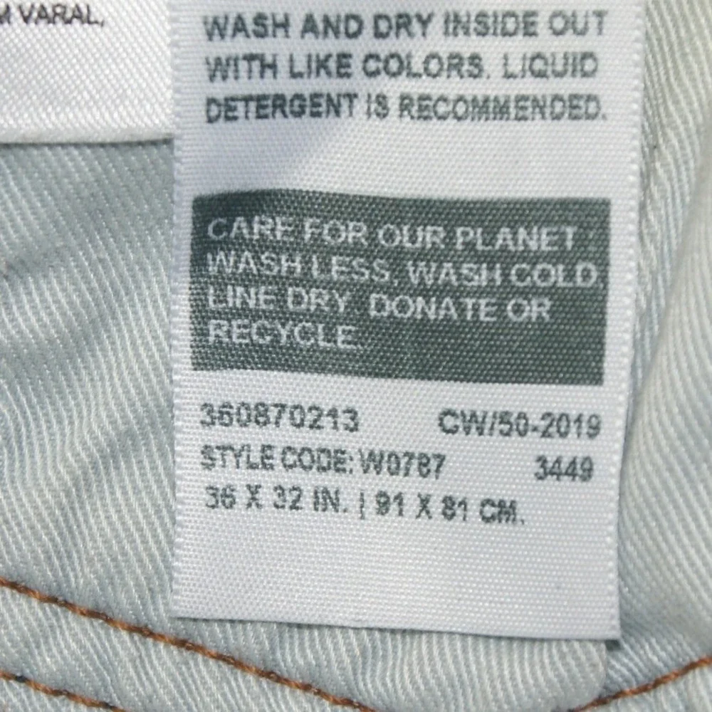 Levis 512 Slim Taper Jeans Mens 36x32 Stretch Blue Denim Pants Medium Wash